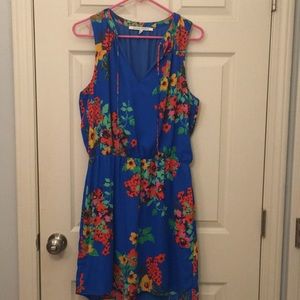 A-Line Floral Dress